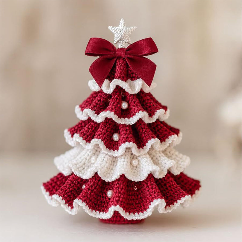 🤚🎁DIY virkad julgransuppsättning - Handgjord juldekorationsuppsättning