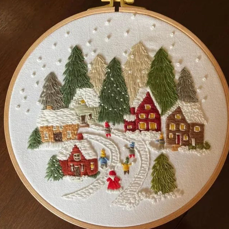 🎅Julvärme - 50% rabatt🎄Julbroderipaket