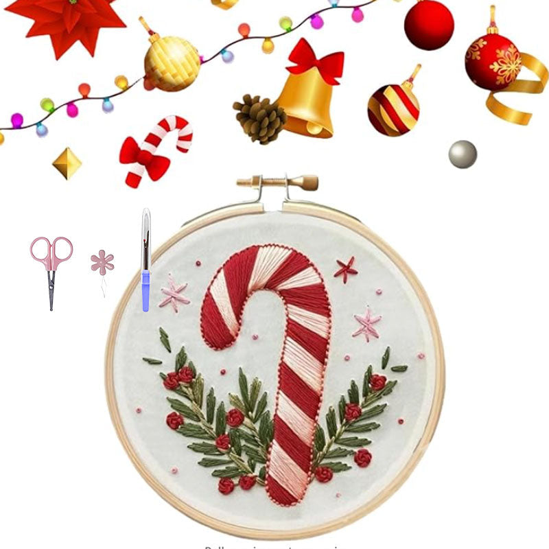 🎅Julvärme - 50% rabatt🎄Julbroderipaket