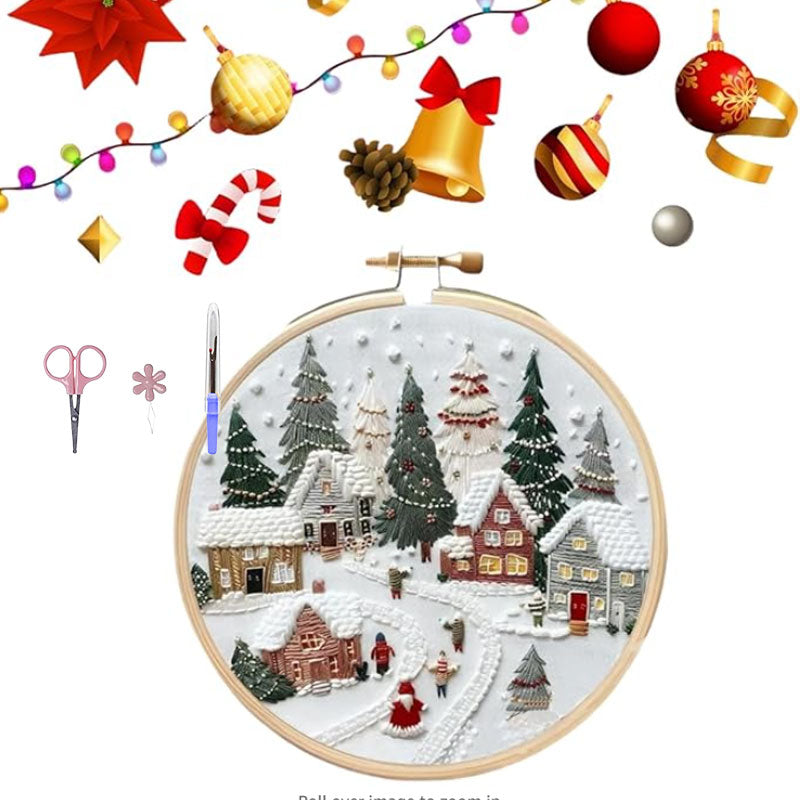 🎅Julvärme - 50% rabatt🎄Julbroderipaket