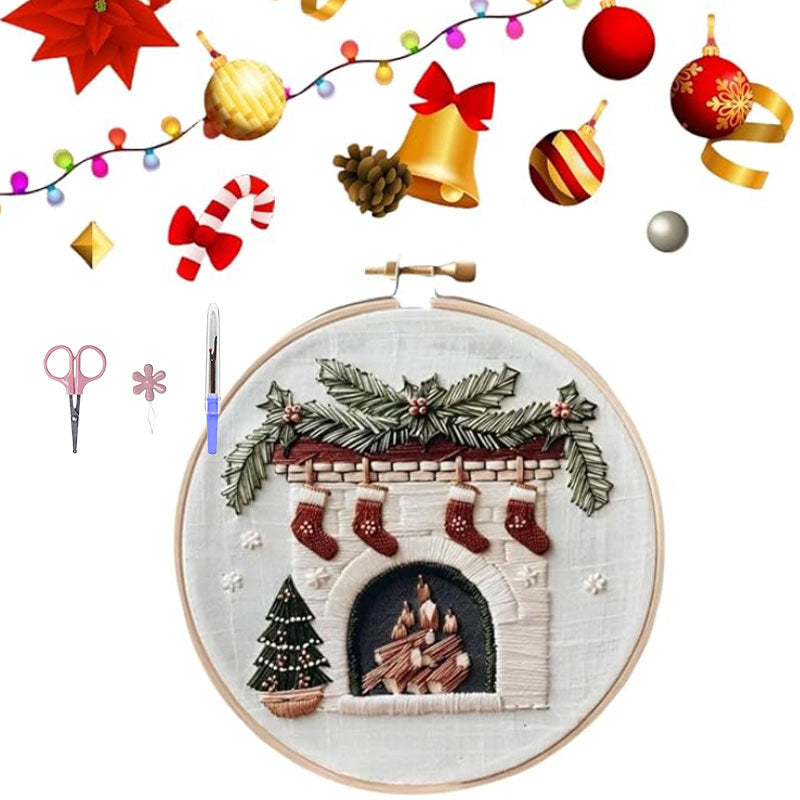 🎅Julvärme - 50% rabatt🎄Julbroderipaket