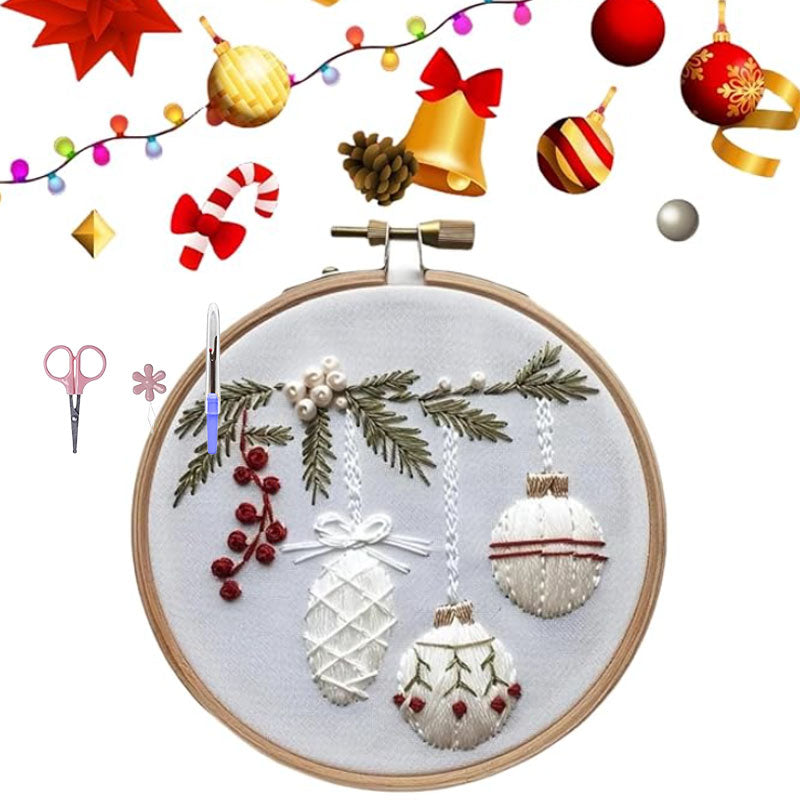 🎅Julvärme - 50% rabatt🎄Julbroderipaket
