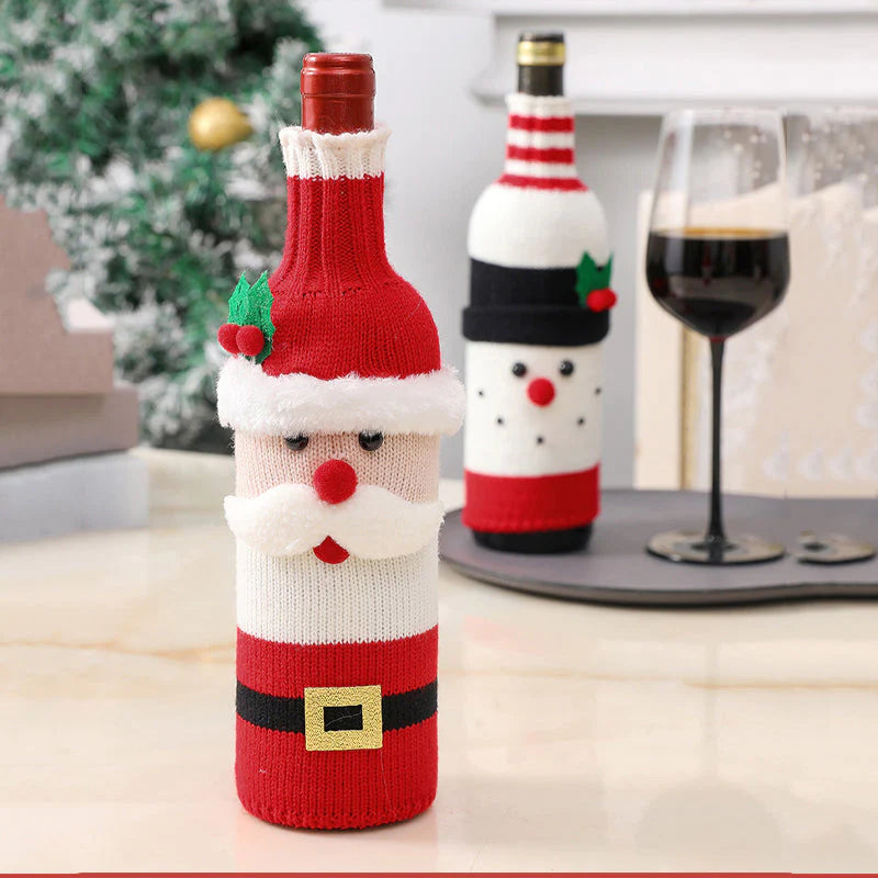 Juldekorativ tomte Vinflasklock🎅