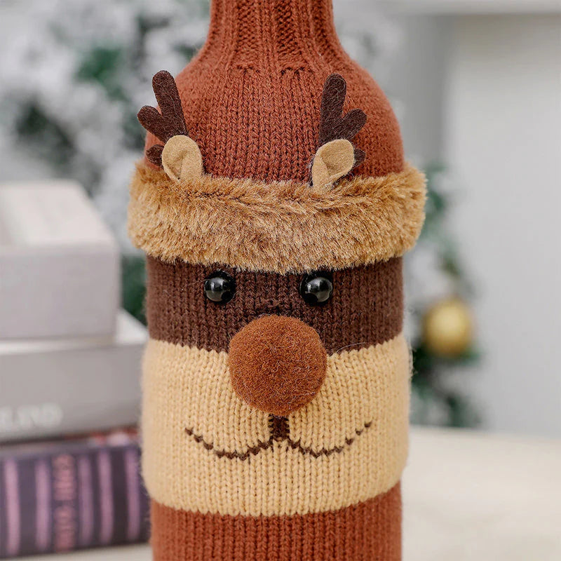 Juldekorativ tomte Vinflasklock🎅