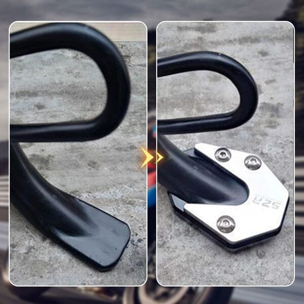 🌟 50% OFF🔥Motorcykel Kickstand Fot Sidostativ Förlängningsplatta