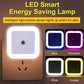 LED energibesparande lampa med smart ljussensor