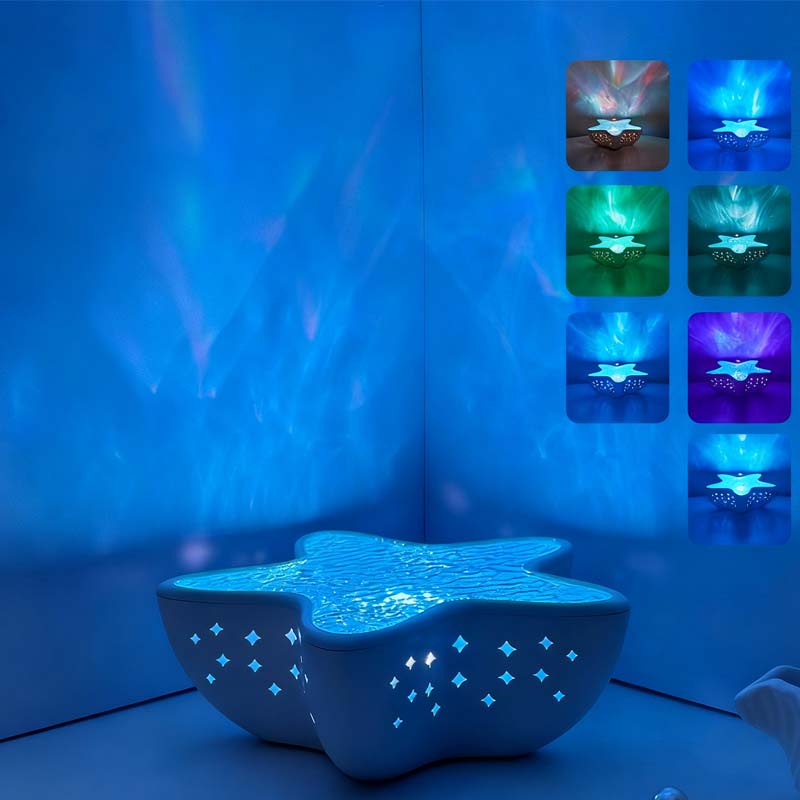 🌟Sjöstjärna Havsvåg Projektorlampa