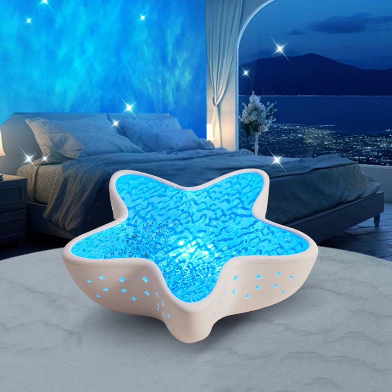 🌟Sjöstjärna Havsvåg Projektorlampa