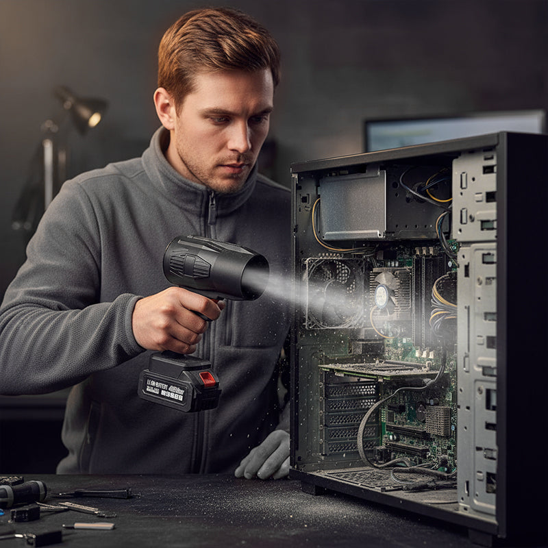 🔥HETT ERBJUDANDE🔥Handhållen kraftfull turbofläkt