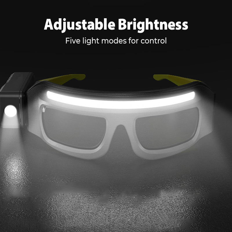 ⏳ Begränsad tid 50 % rabatt ⏰ Handsfria LED-arbetslampglasögon