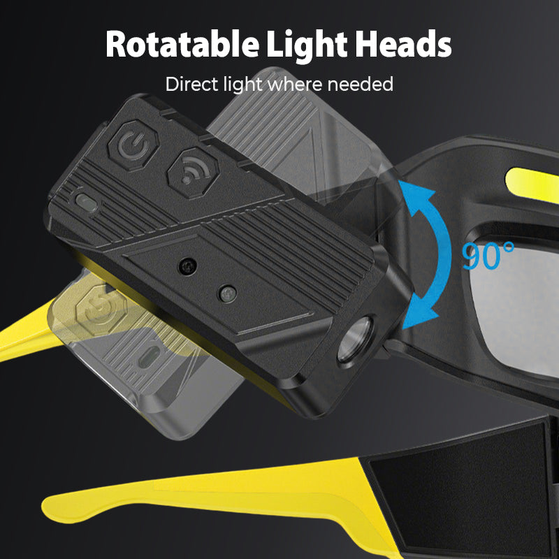 ⏳ Begränsad tid 50 % rabatt ⏰ Handsfria LED-arbetslampglasögon