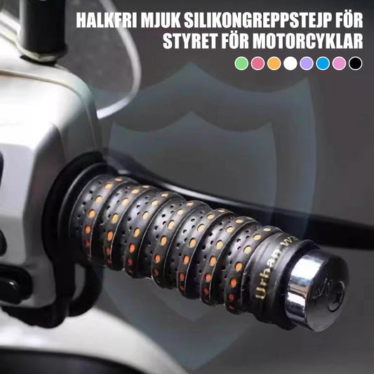 💯Non-slip Soft Silicone Grip Tape för motorcykelstyren