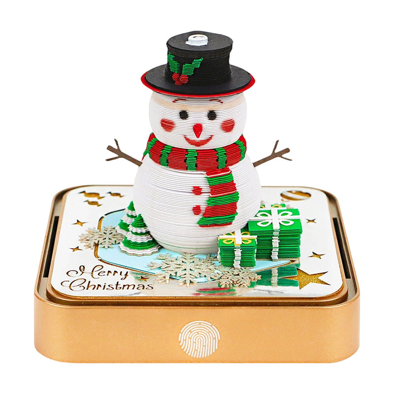 Jul 3D-pappersdekorationskalender