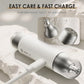 2-in-1 Mini Beard & Nose Hair Trimmer with LED
