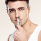2-in-1 Mini Beard & Nose Hair Trimmer with LED