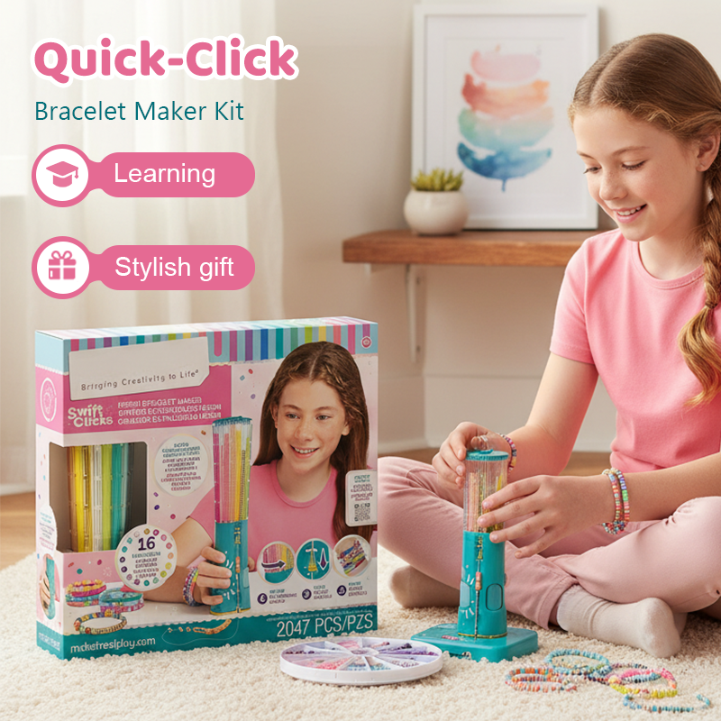 🎁 Presenttips! Het rea – 50% RABATT🔥 Quick-Click Armbandskit