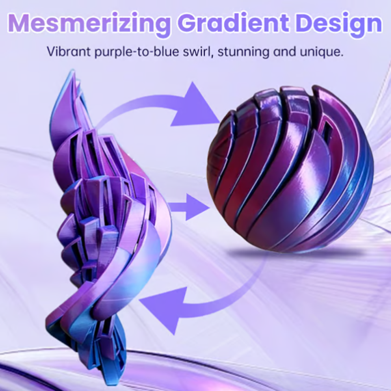 3D-utskriven Fidget Ball-leksak