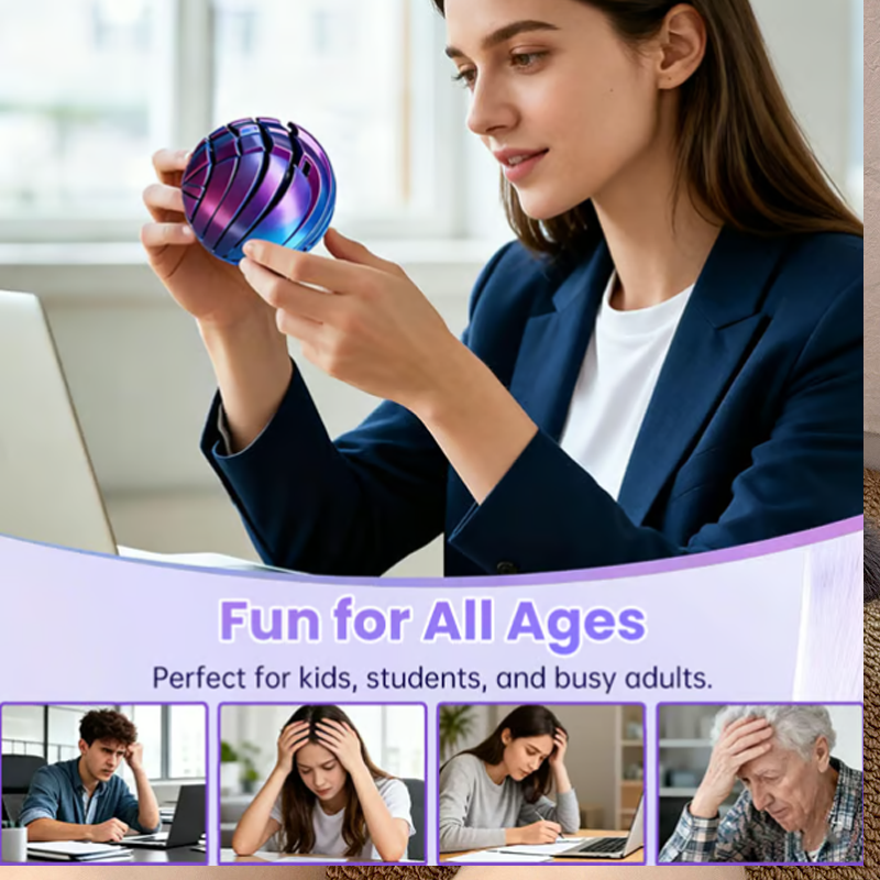 3D-utskriven Fidget Ball-leksak