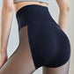 Stretch-tights med hög midja och magkontroll