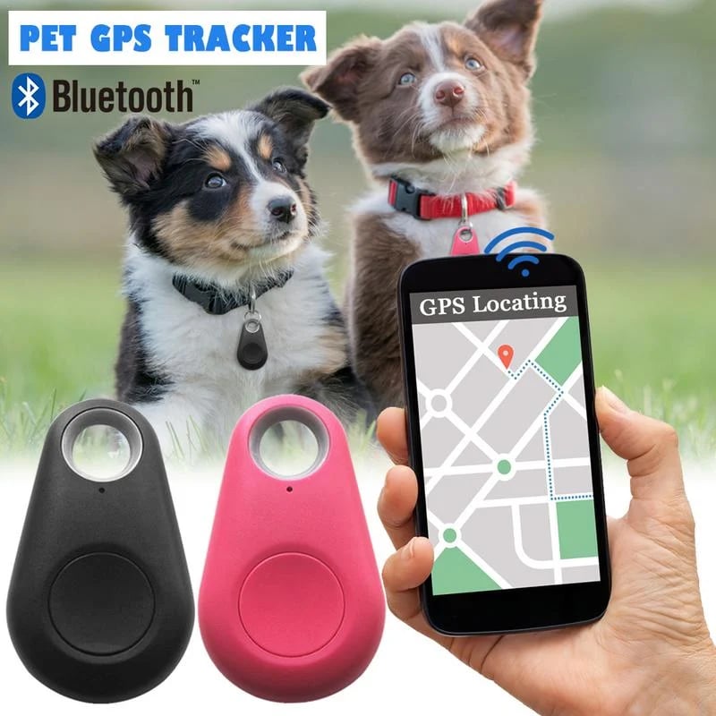 Bluetooth och GPS - Trådlös Spårare för Husdjur