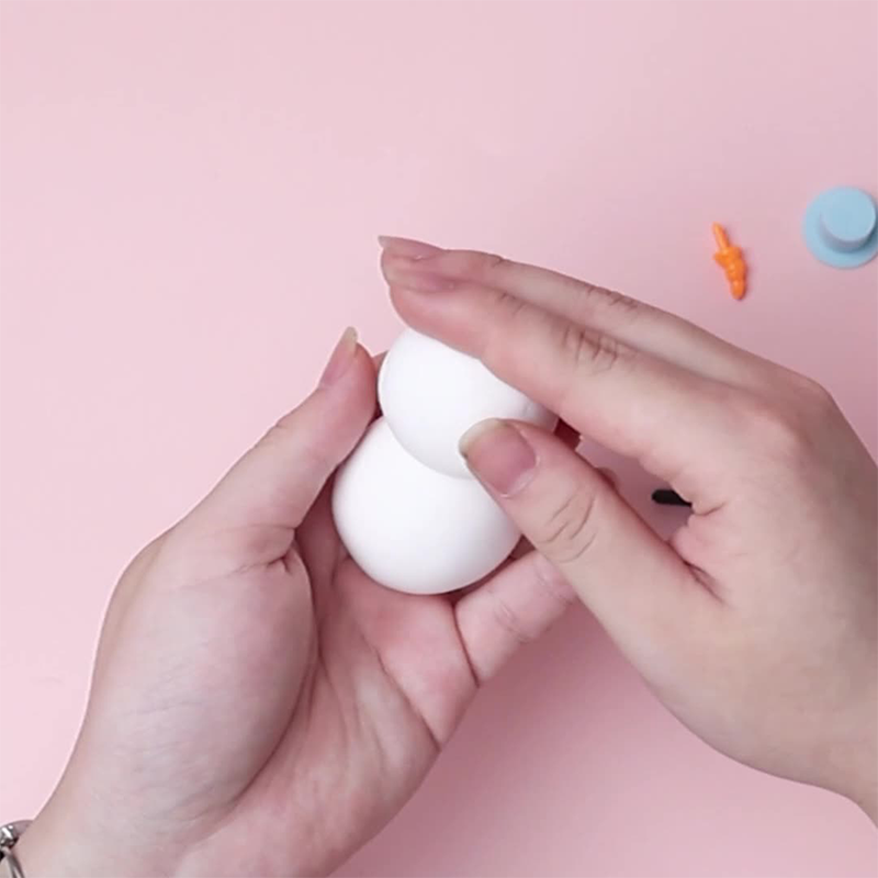 DIY-snögubbe-pysselkit för barn