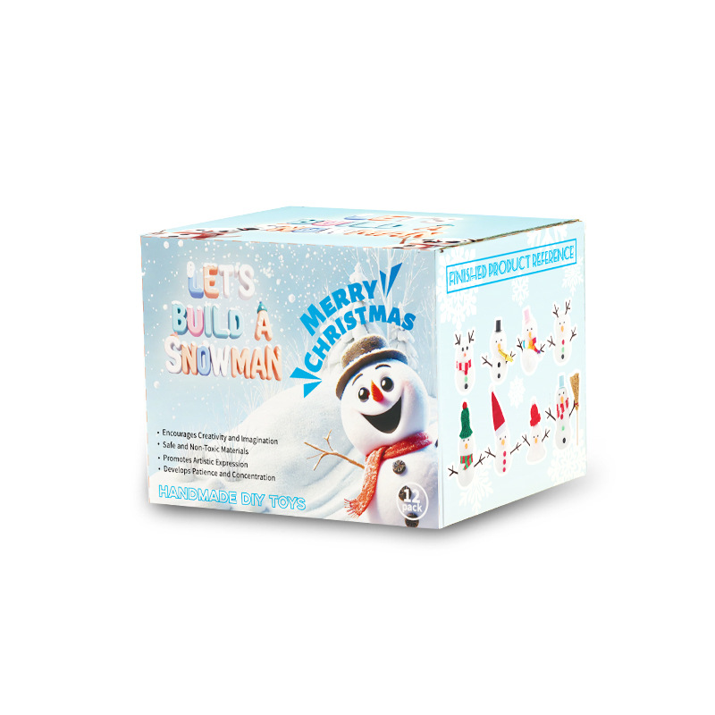 DIY-snögubbe-pysselkit för barn