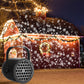 ⏳Begränsad tid – 50 % rabatt⏰USB-julprojektorlampa med 16 motiv🎅✨