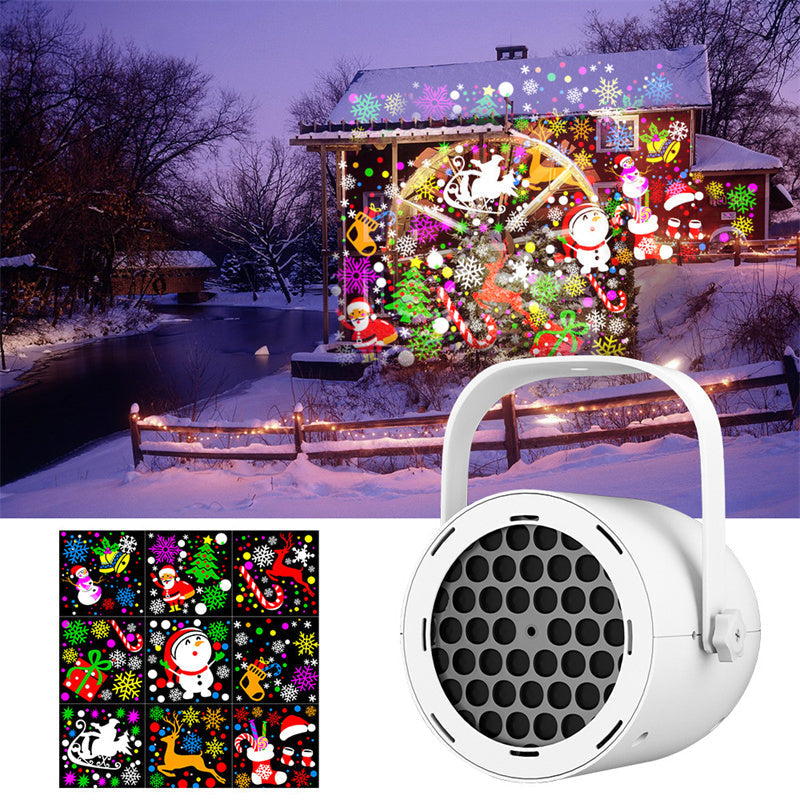 ⏳Begränsad tid – 50 % rabatt⏰USB-julprojektorlampa med 16 motiv🎅✨