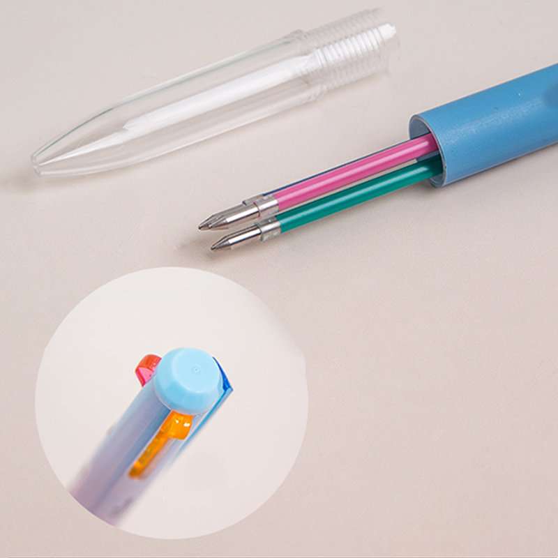 3-i-1 Flerfärgade Utdragbara Kulspetspennor