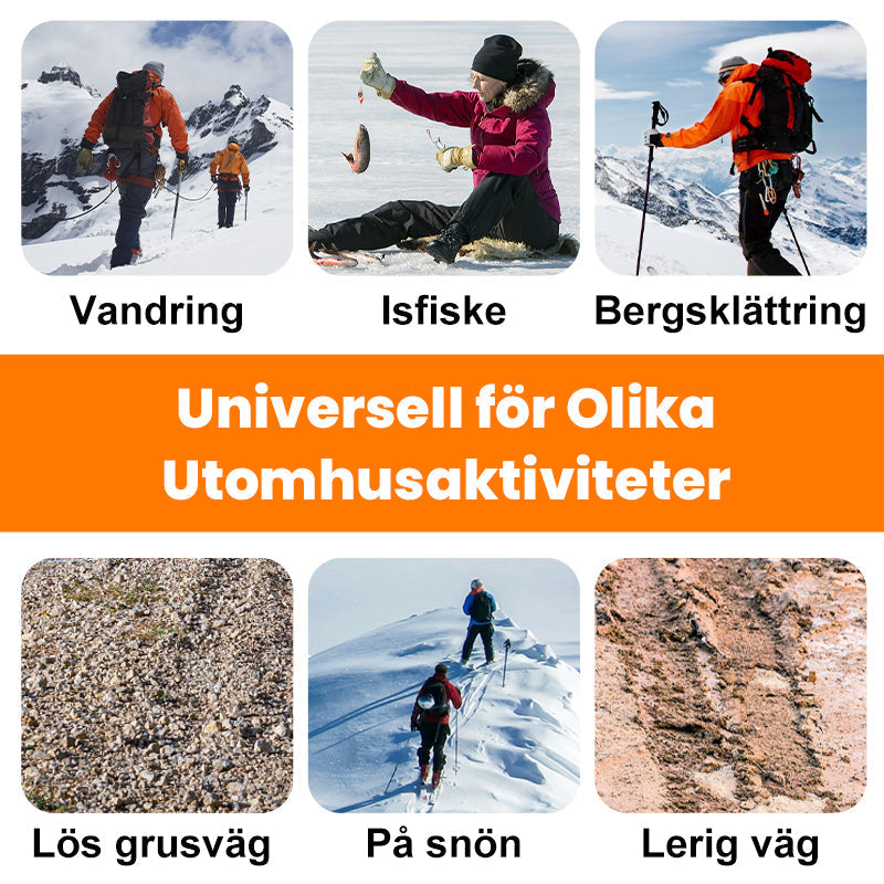 ❄️🔥 50 % RABATT – HALKFRIA BRODDAR FÖR SKOR & STÖVLAR, EXTRA GREPP PÅ ISIGA VINTERVÄGAR – PASSAR SKOSTORLEK 35–44! 🥾