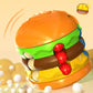 Hamburgare & pommes frites Magic Bean Fidget Cube