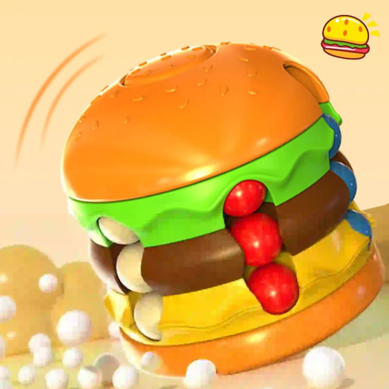 Hamburgare & pommes frites Magic Bean Fidget Cube