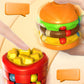 Hamburgare & pommes frites Magic Bean Fidget Cube