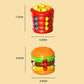 Hamburgare & pommes frites Magic Bean Fidget Cube