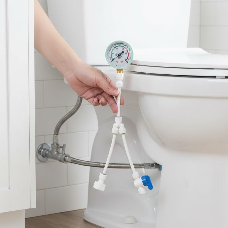 Vattentryckmätare testkit