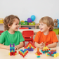 Magnetiskt byggkloss-set för barn