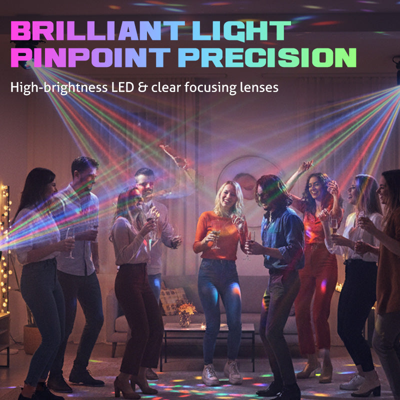 🎄 Specialerbjudande för jul -50%!🌟Multi-beam LED Atmosphere Light - 360° ljusmagi!