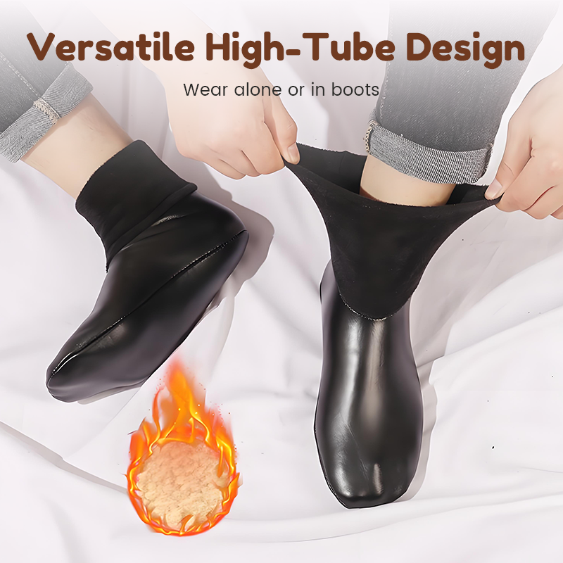 Unisex termiska höga strumpor
