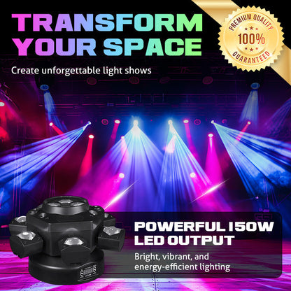 🎄 Specialerbjudande för jul -50%!🌟Multi-beam LED Atmosphere Light - 360° ljusmagi!