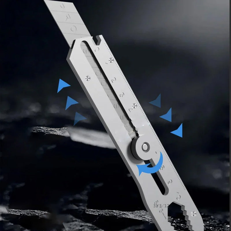 Universalkniv med infällbart avsnäppbart blad