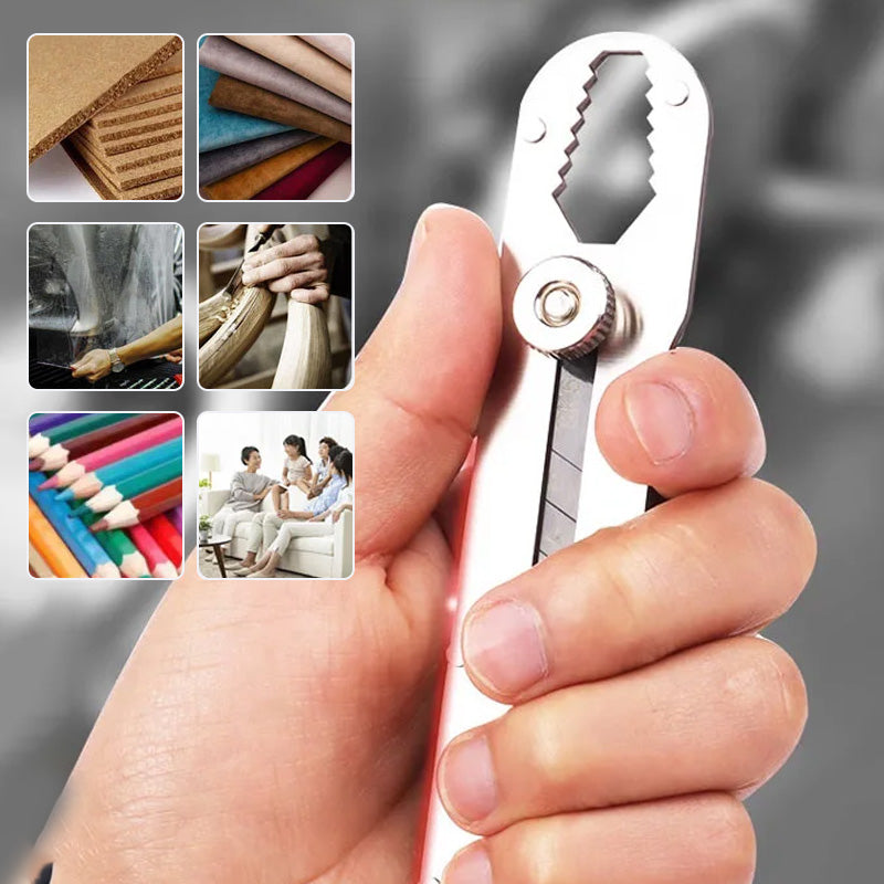 Universalkniv med infällbart avsnäppbart blad