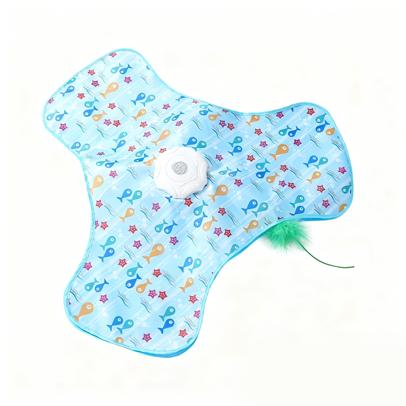 2-i-1 gömma- och sökleksak för katter