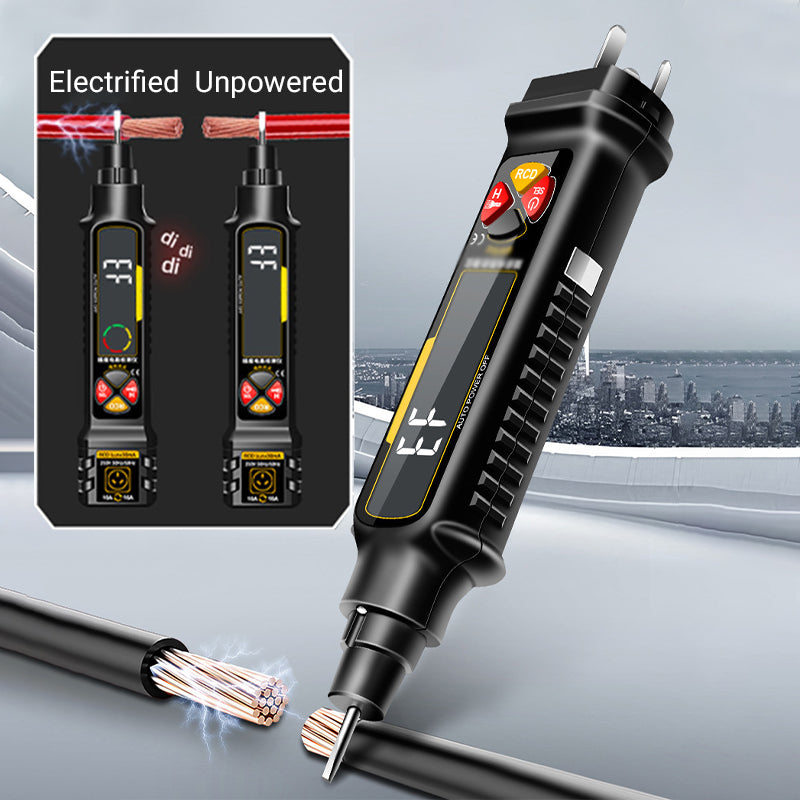 ⚡ 50% RABATT!  Smart Effektmätningspenna – Spänningstest, Kontaktfri & Multifunktionsdetektion 🔍