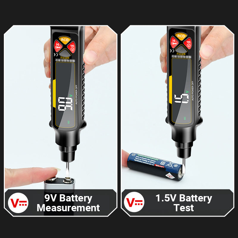 ⚡ 50% RABATT!  Smart Effektmätningspenna – Spänningstest, Kontaktfri & Multifunktionsdetektion 🔍