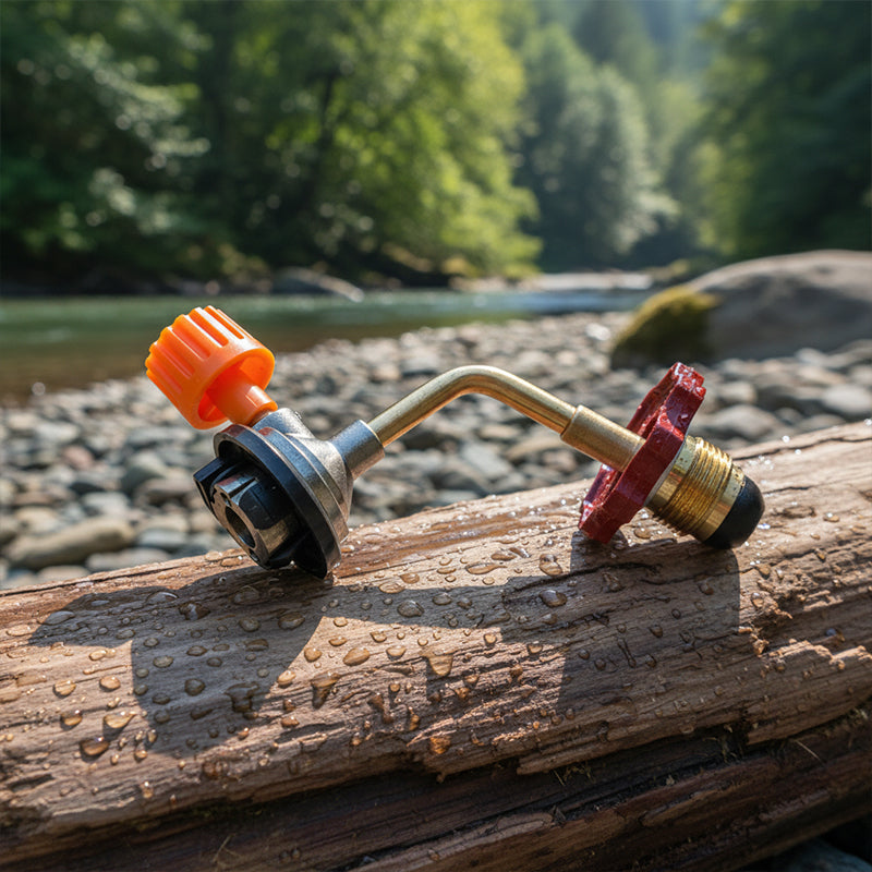 Adapter för utomhusgasbehållare