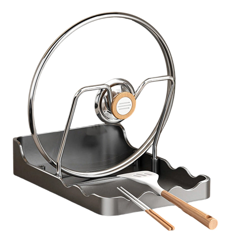 Multifunktionell lock- och skärbrädeshållare