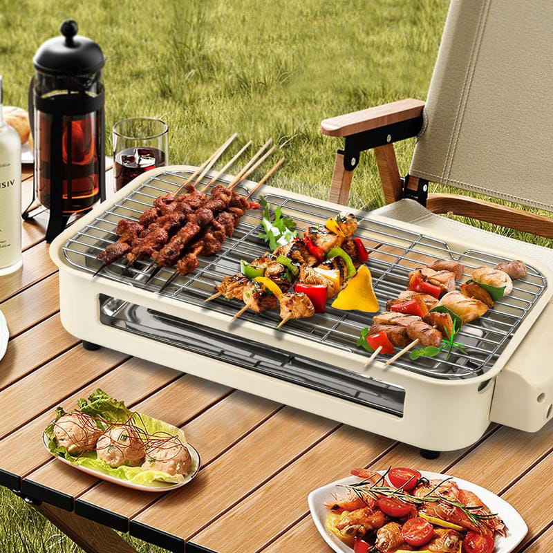 ⏳Begränsad tid 50 % Rabatt⏰Avtagbar multifunktionell rökfri elektrisk grill med stor kapacitet🥩