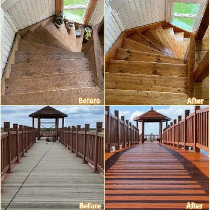 Korrosionsskyddande trävaxolja för utomhusbruk (tätning och renovering)