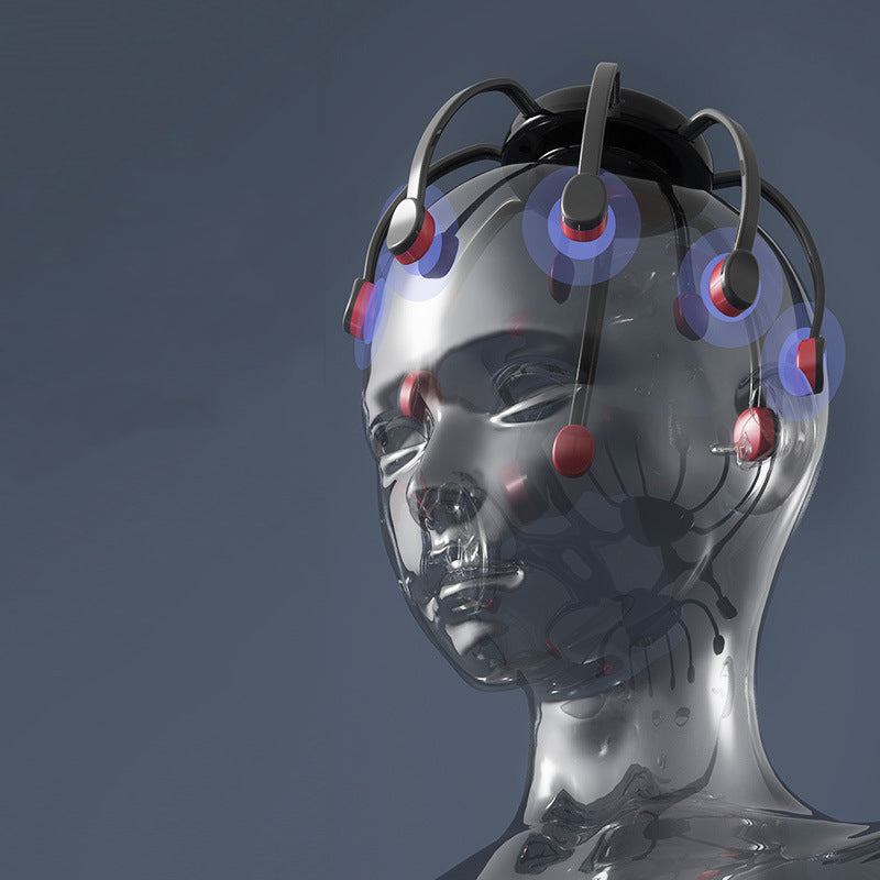 💆‍♂️ Intelligent bläckfiskhuvudmassage – Avslappnande knådning, flera lägen och bärbar design 🔋