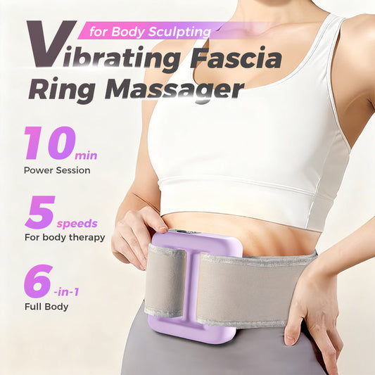 Vibrerande fascia-ringmassager för kroppsskulptering